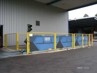 Vollautomatische Containerförderung 8